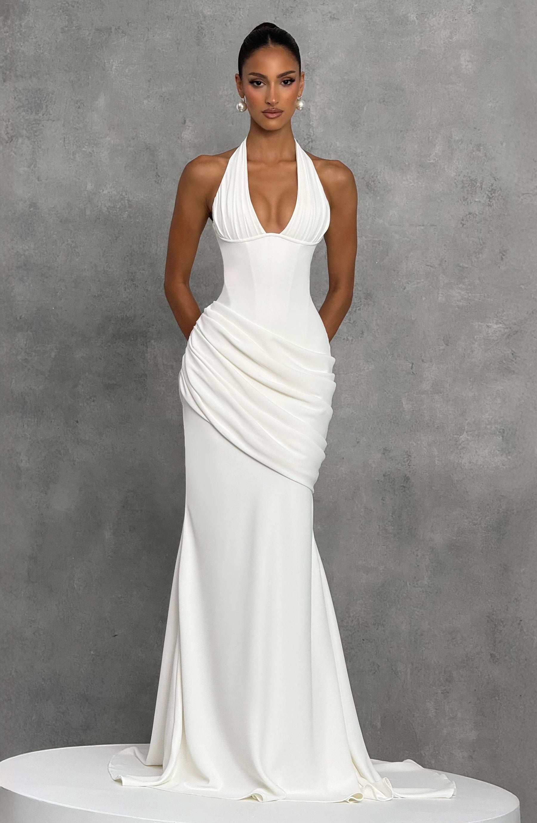Nehemia Gown - Ivory Ryvelle
