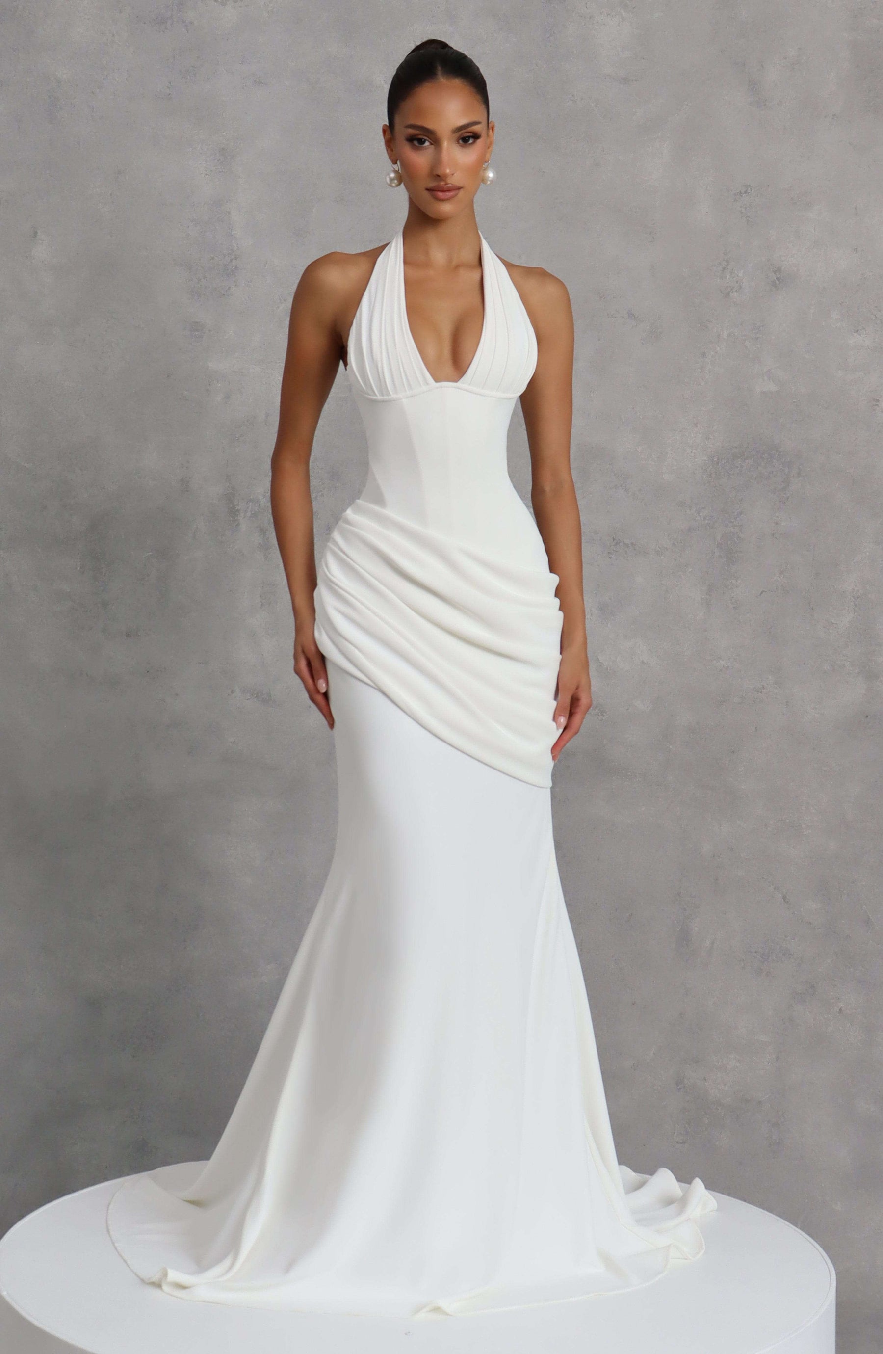 Nehemia Gown - Ivory Ryvelle