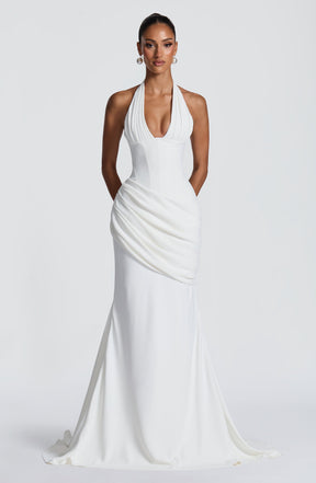 Nehemia Gown - Ivory Ryvelle