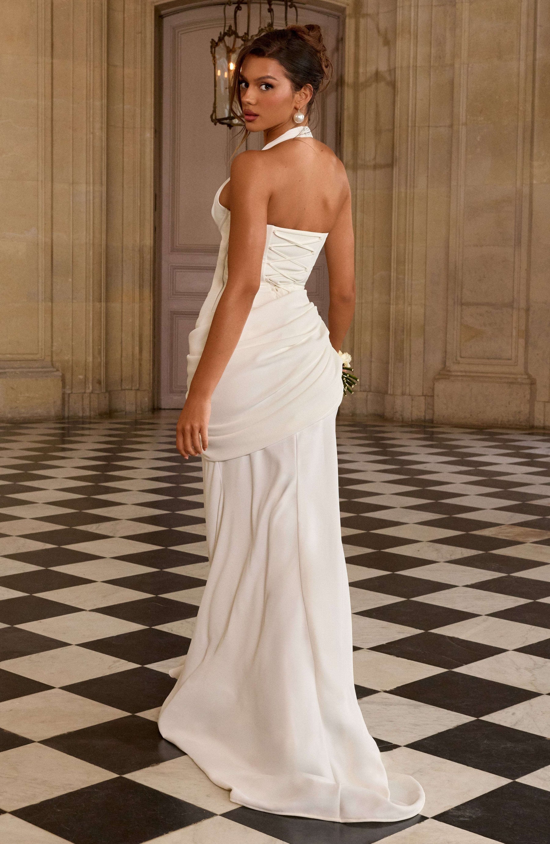 Nehemia Gown - Ivory Ryvelle
