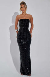 Neriah Maxi Dress - Black Ryvelle