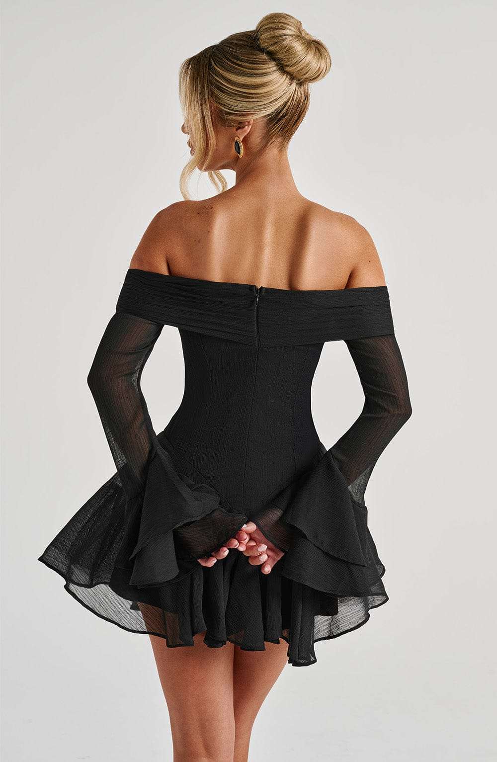 Nerissa Playsuit - Black Ryvelle
