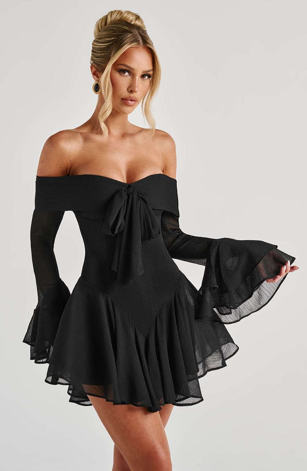 Nerissa Playsuit - Black Ryvelle