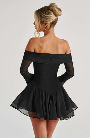 Nerissa Playsuit - Black Ryvelle