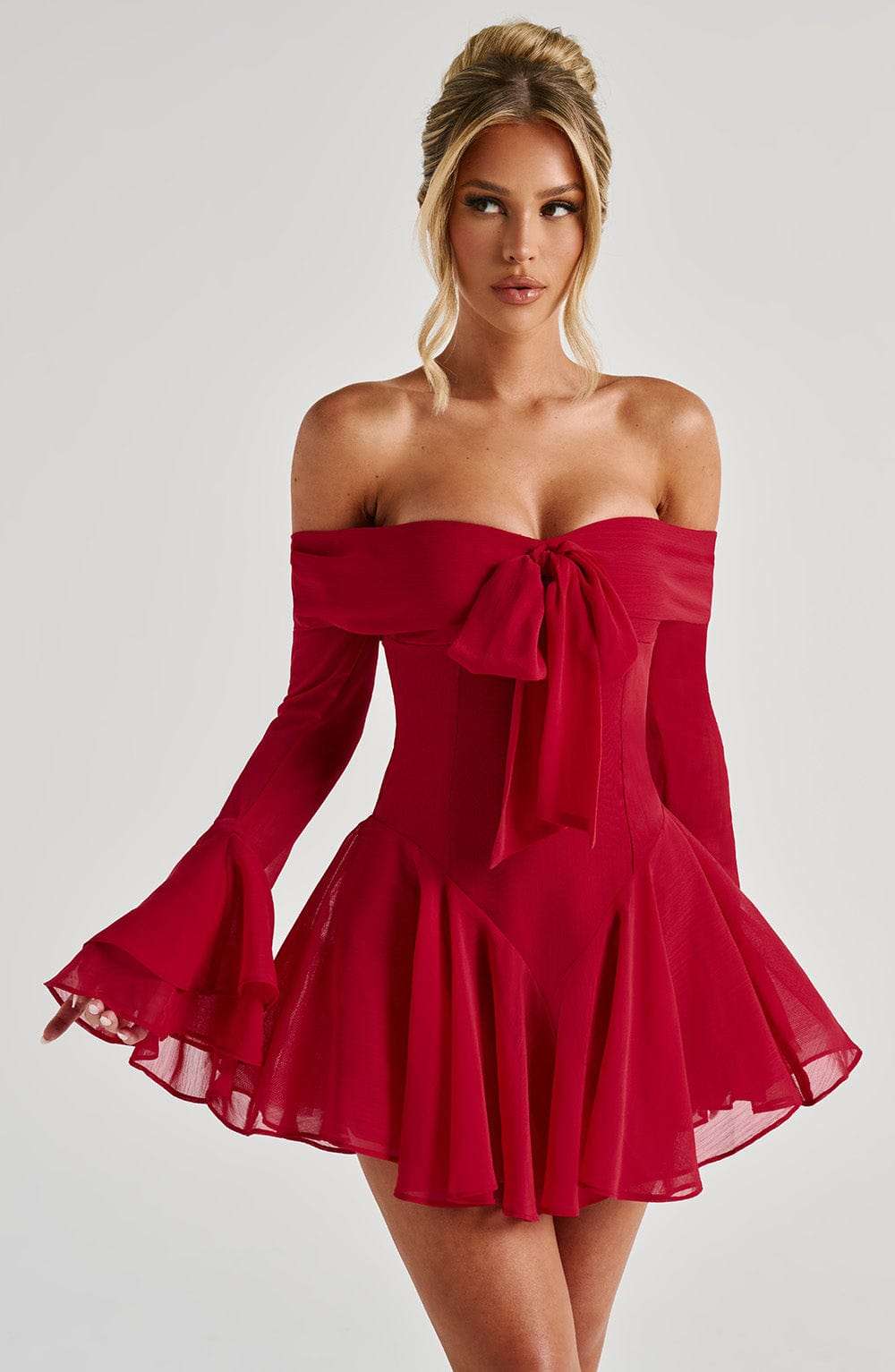 Nerissa Playsuit - Red Ryvelle