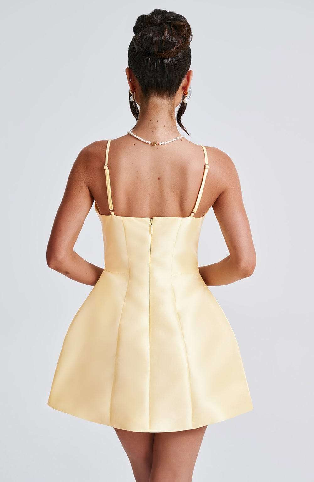 Nicole Mini Dress - Lemon Ryvelle