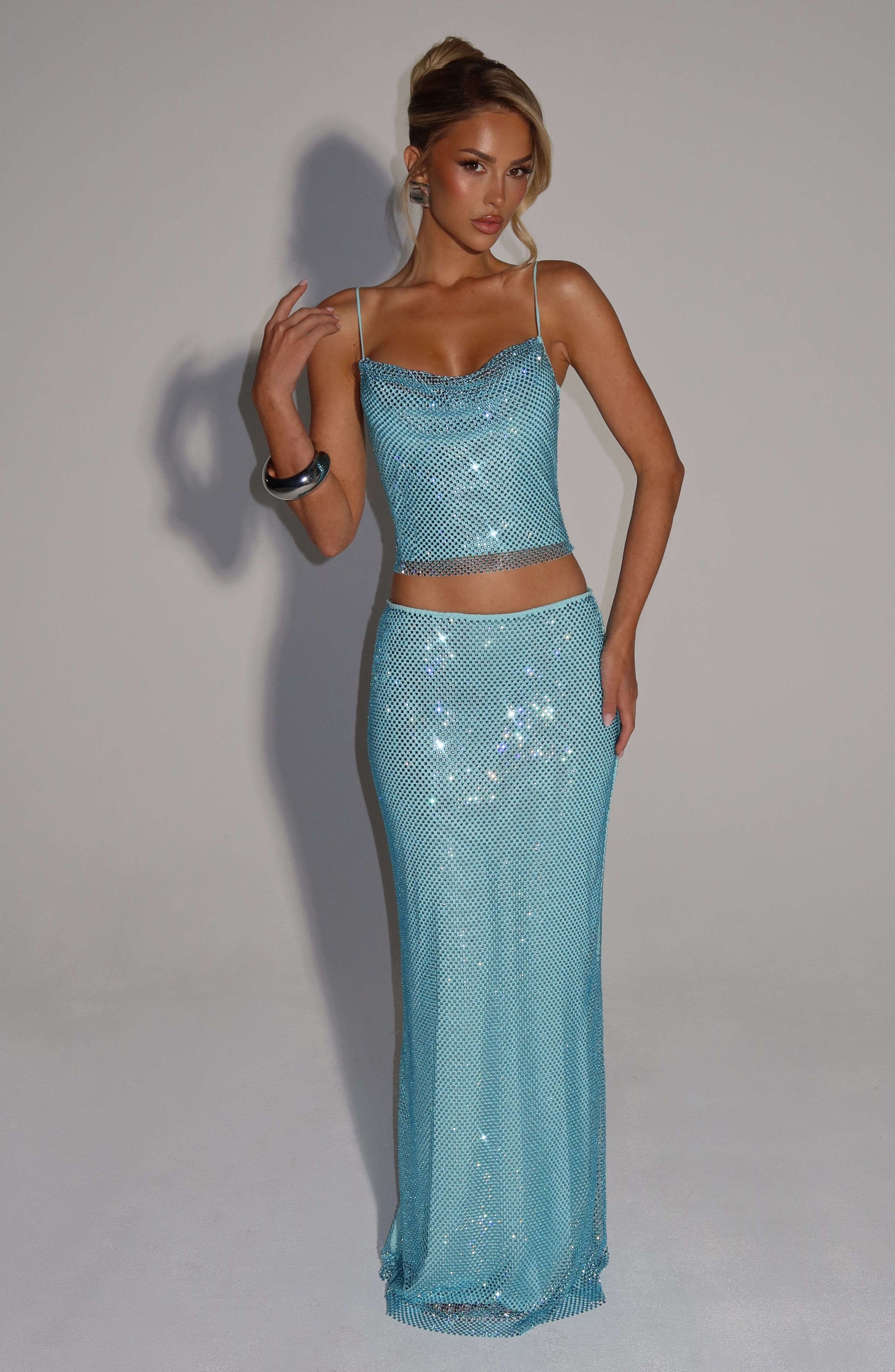 Nora Top - Aqua Ryvelle