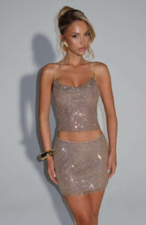 Nora Top - Gold Ryvelle