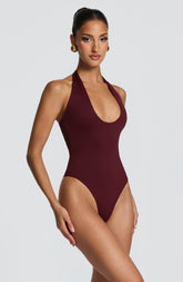 Odele Bodysuit - Cherry Lacquer Ryvelle
