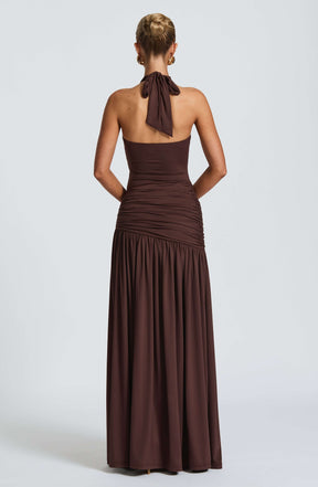 Odele Bodysuit - Plum Brown Ryvelle