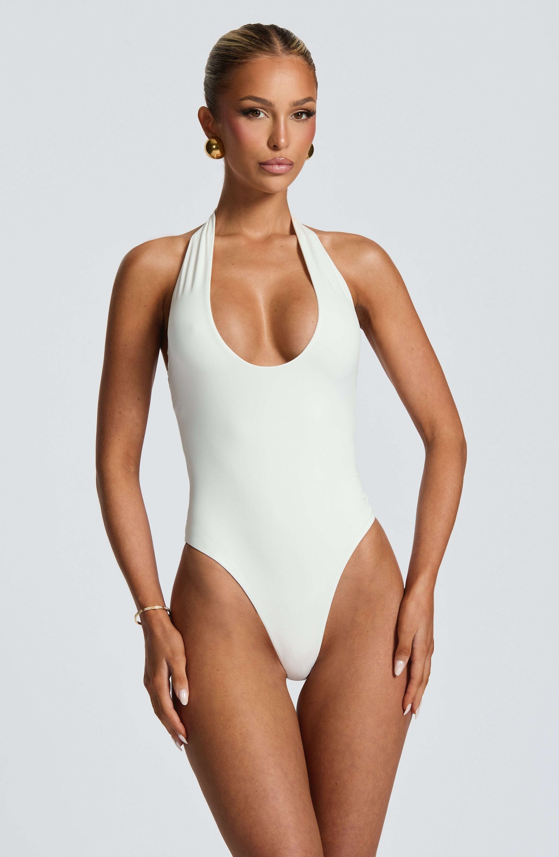 Odele Bodysuit - White Ryvelle