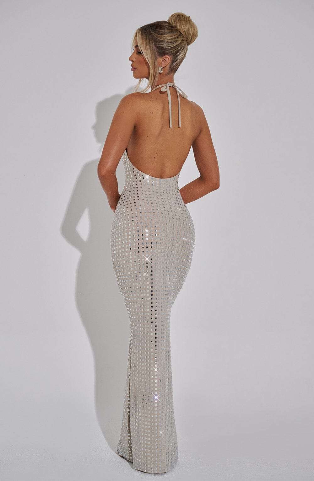 Odessa Maxi Dress - Nude Ryvelle