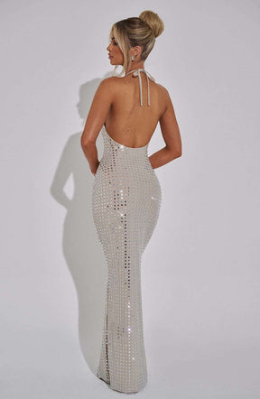 Odessa Maxi Dress - Nude Ryvelle
