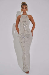 Odessa Maxi Dress - Nude Ryvelle