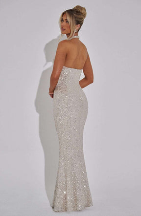 Odette Maxi Dress - Champagne Ryvelle