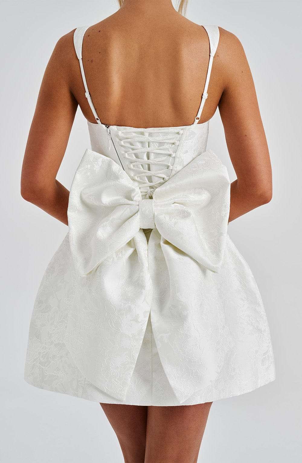 Orla Mini Dress - Ivory Ryvelle