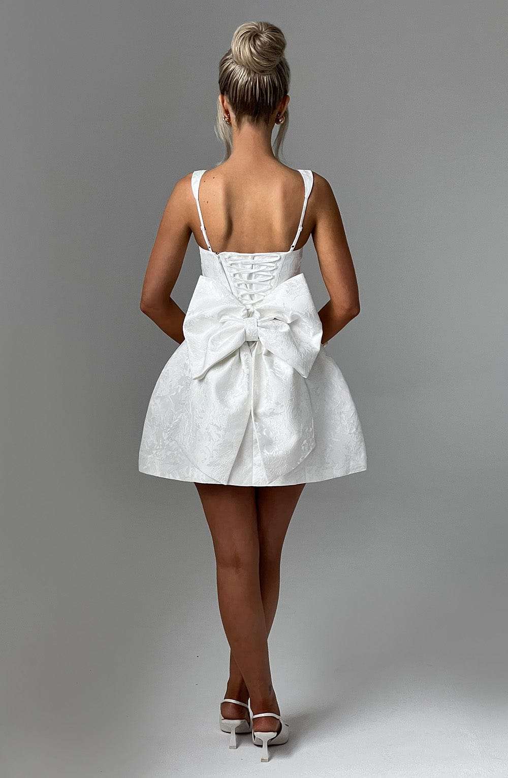 Orla Mini Dress - Ivory Ryvelle