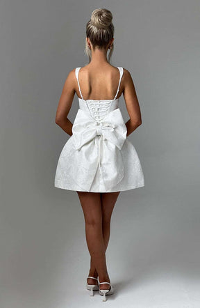 Orla Mini Dress - Ivory Ryvelle