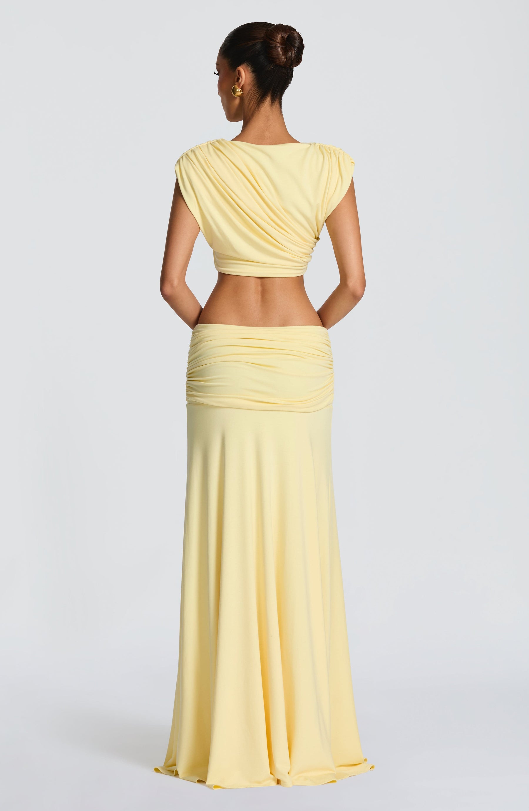 Paige Maxi Skirt - Lemon Ryvelle