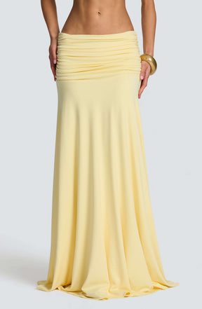 Paige Maxi Skirt - Lemon Ryvelle