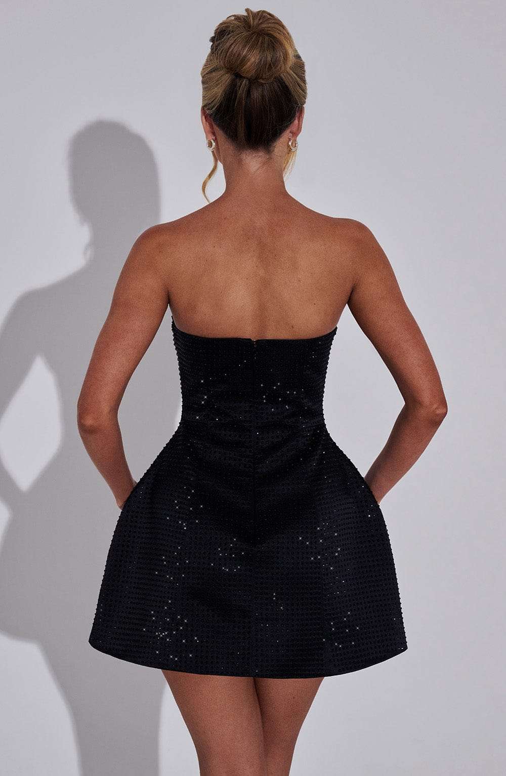 Paloma Mini Dress - Black Ryvelle