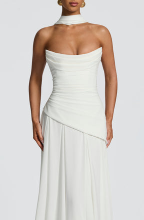 Patricia Maxi Dress - Ivory Ryvelle