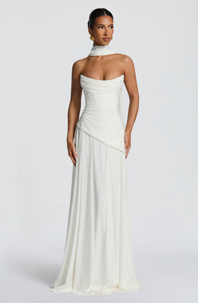 Patricia Maxi Dress - Ivory Ryvelle