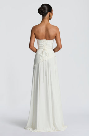 Patricia Maxi Dress - Ivory Ryvelle