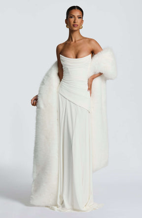 Patricia Maxi Dress - Ivory Ryvelle