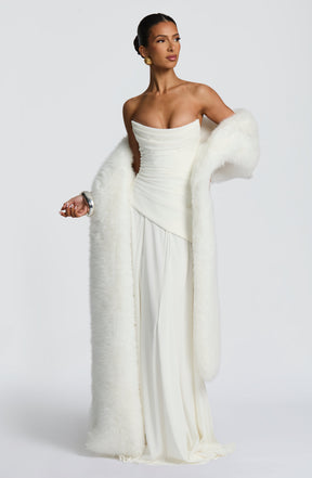 Patricia Maxi Dress - Ivory Ryvelle