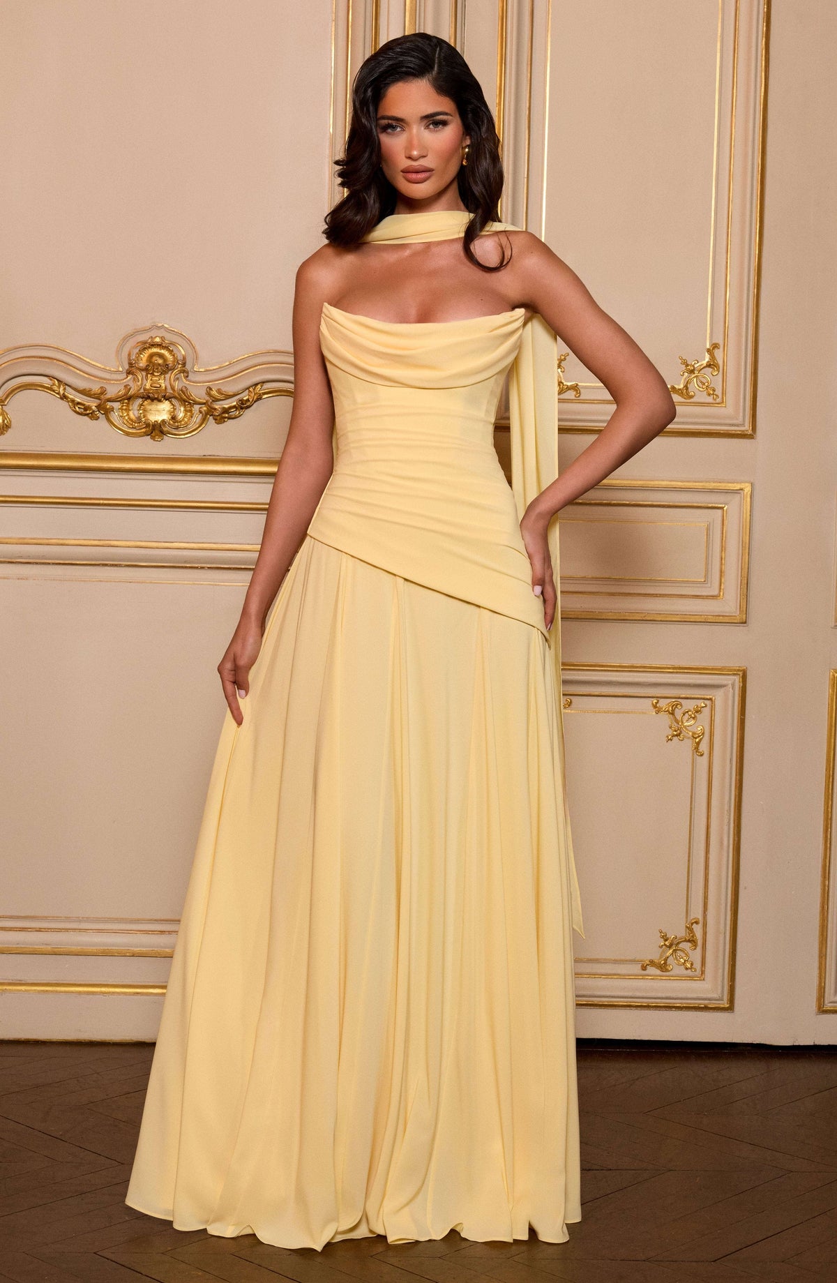 Patricia Maxi Dress - Lemon Ryvelle