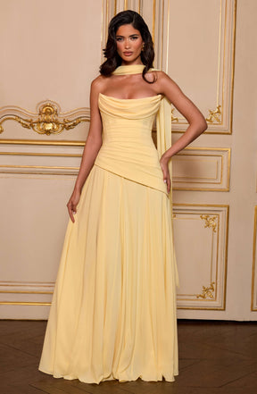 Patricia Maxi Dress - Lemon Ryvelle