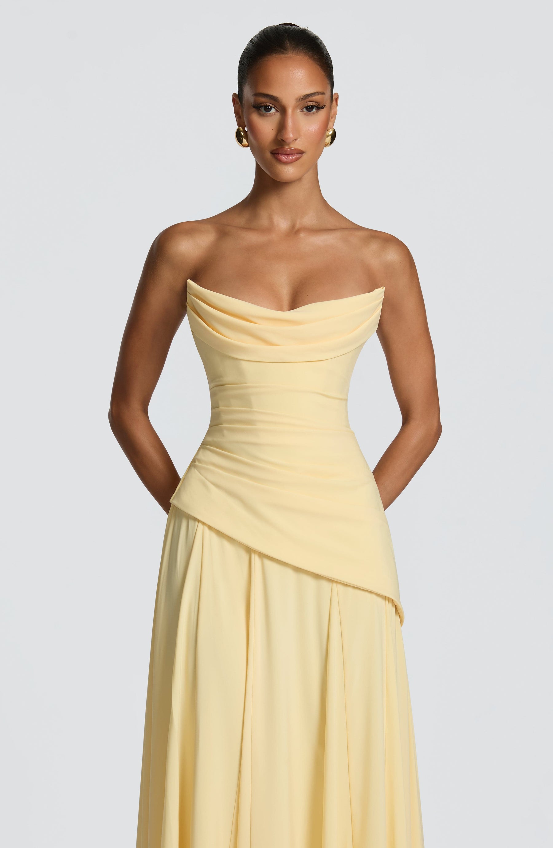 Patricia Maxi Dress - Lemon Ryvelle