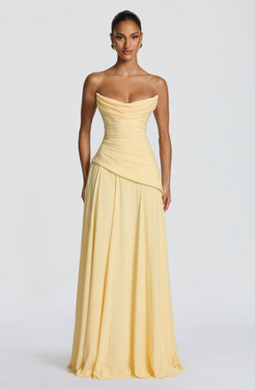 Patricia Maxi Dress - Lemon Ryvelle