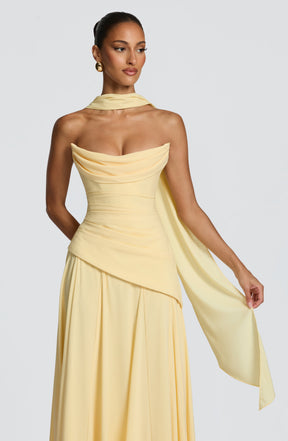 Patricia Maxi Dress - Lemon Ryvelle
