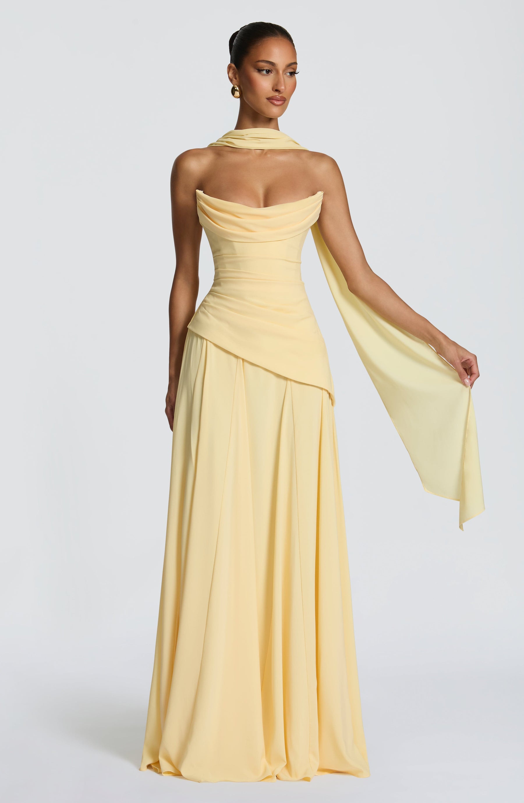 Patricia Maxi Dress - Lemon Ryvelle