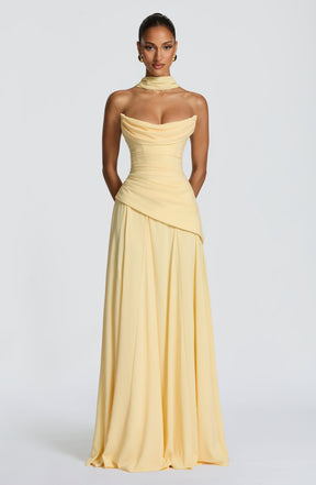 Patricia Maxi Dress - Lemon Ryvelle