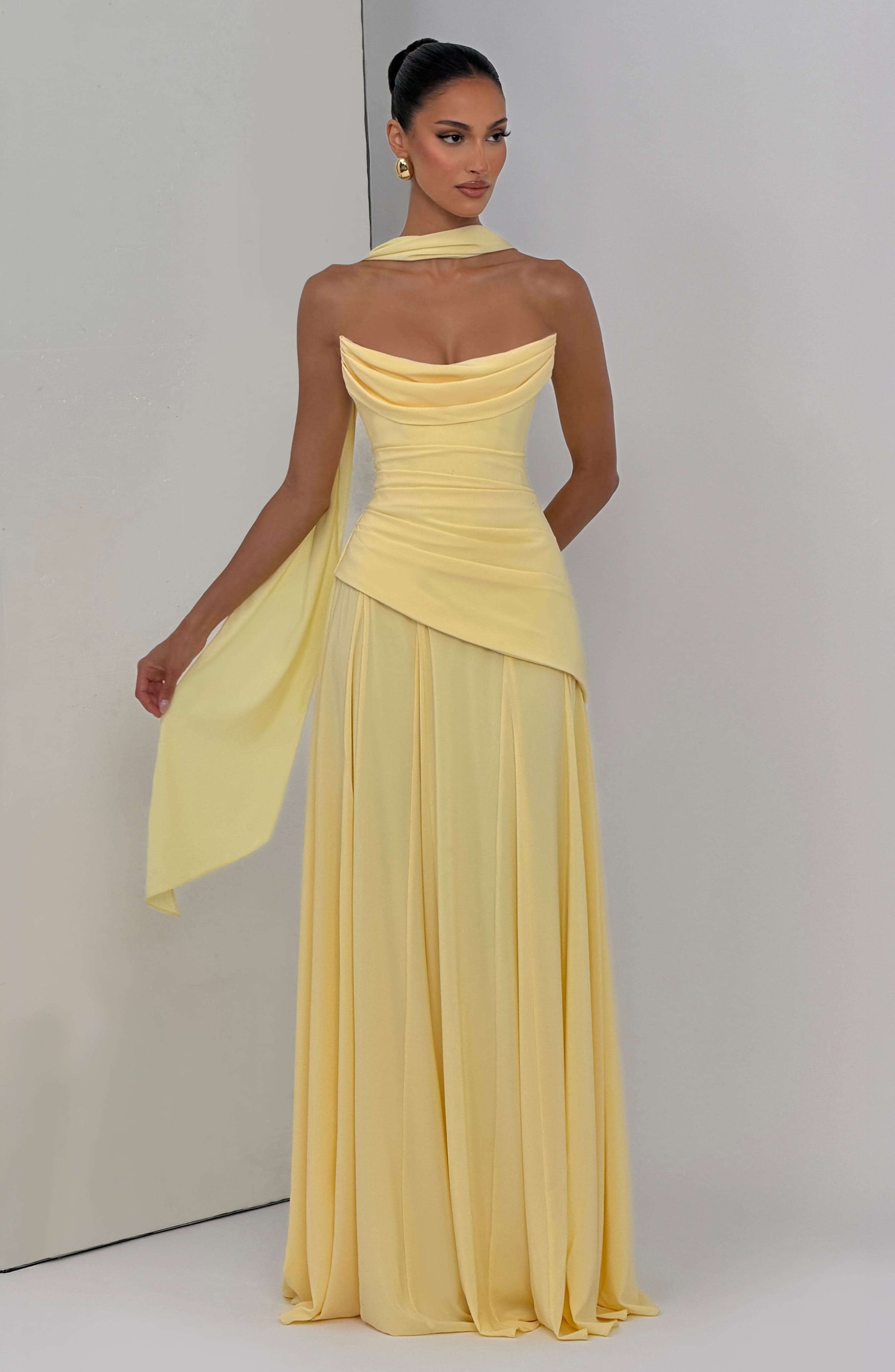 Patricia Maxi Dress - Lemon Ryvelle