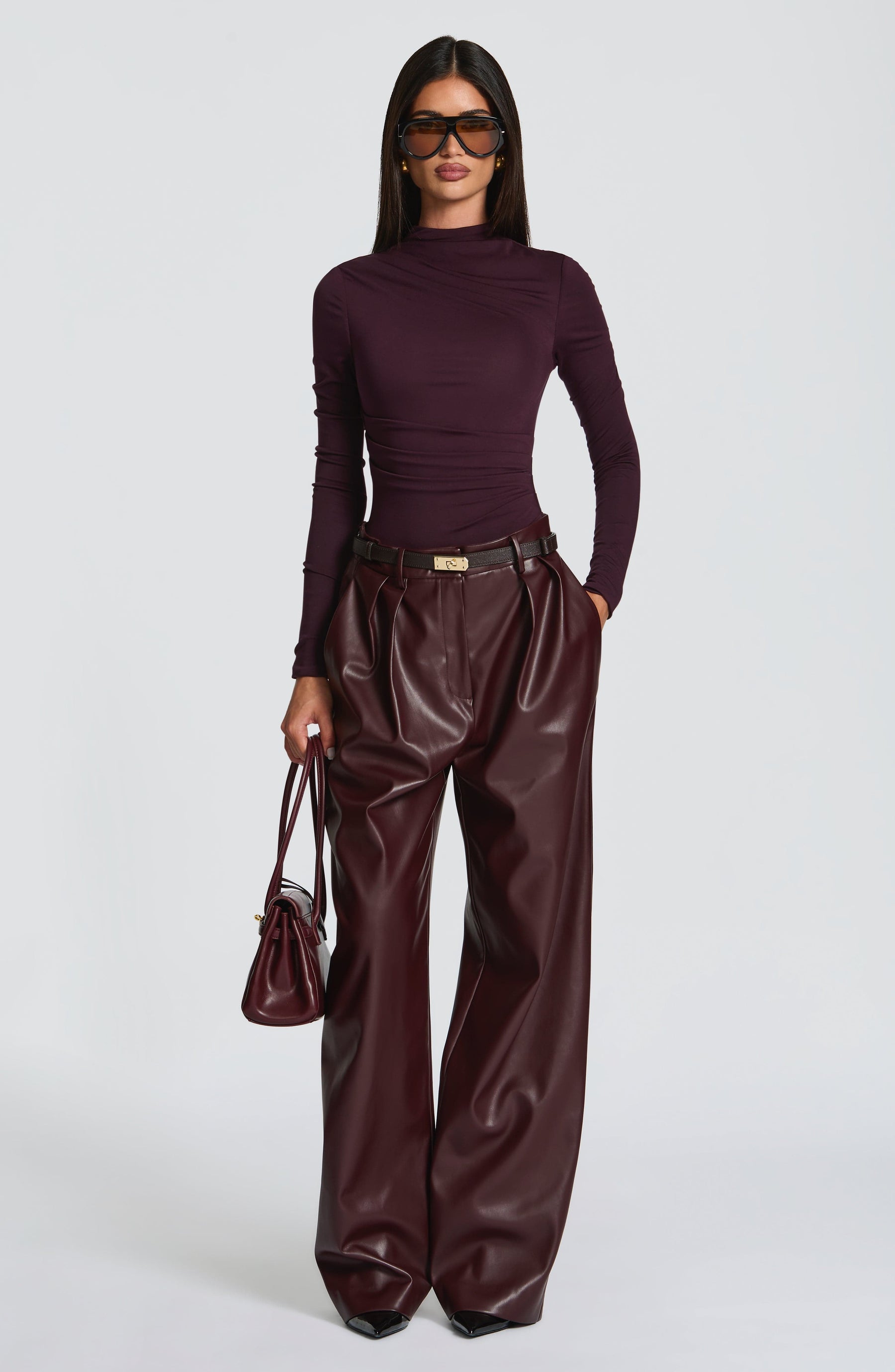 Pearson Bodysuit - Plum Ryvelle