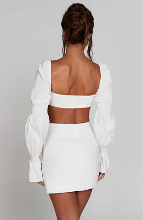 Perla Top - White Ryvelle