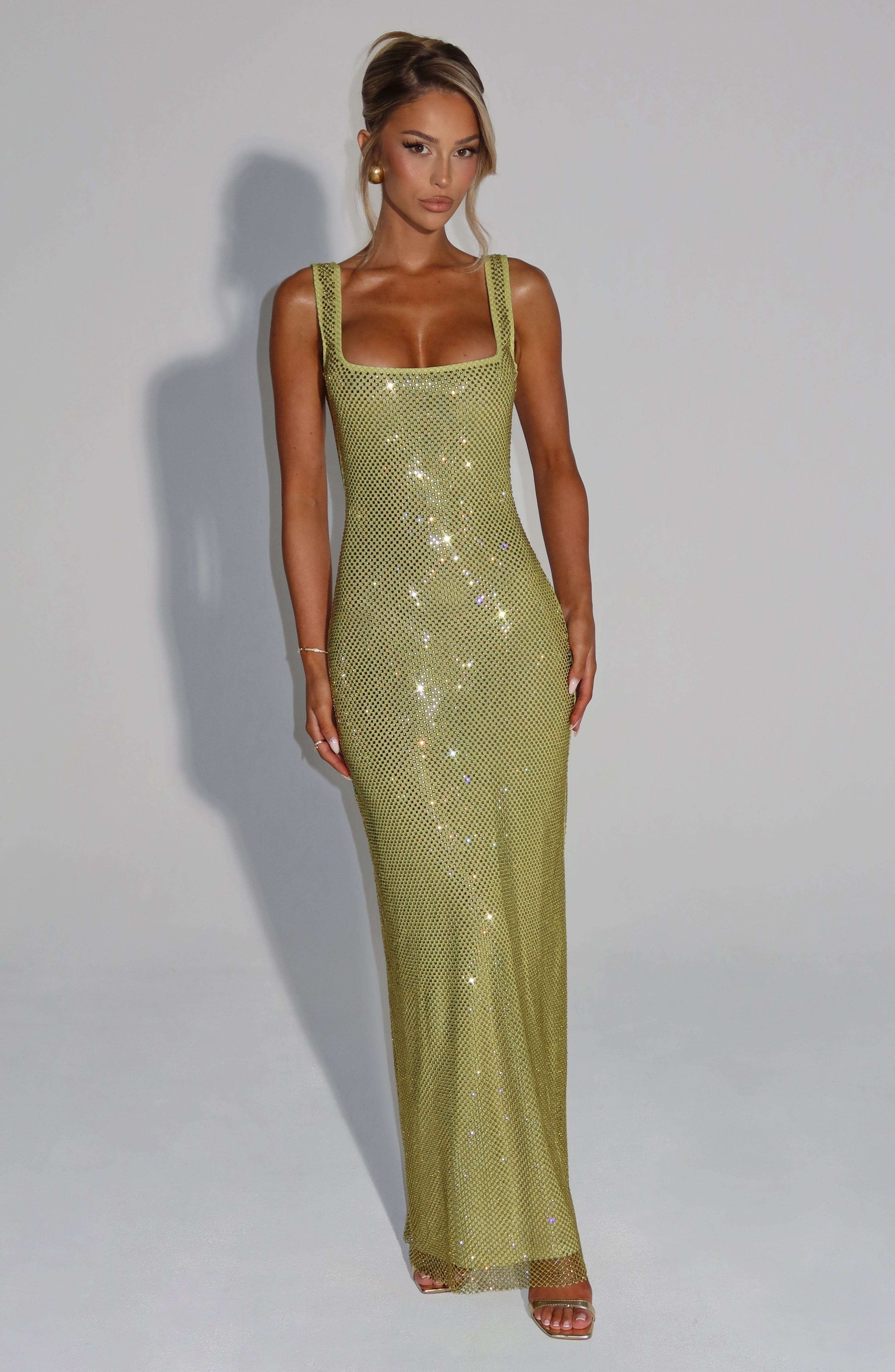 Petra maxi Dress - Olive Ryvelle