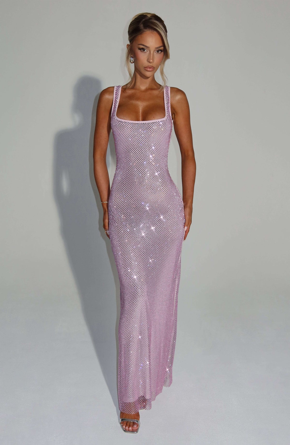 Petra Maxi Dress - Pink Ryvelle