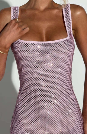 Petra Mini Dress - Pink Ryvelle