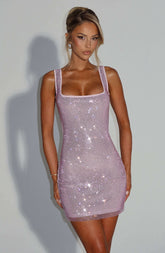 Petra Mini Dress - Pink Ryvelle