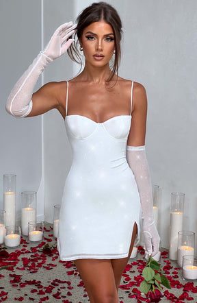 Pixie Glove - Ivory Sparkle Ryvelle