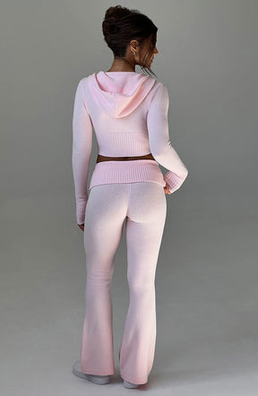 Portia Knit Pants - Pink