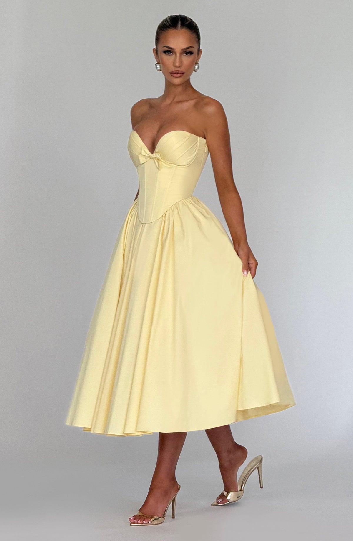 Prim Midikleid – Zitrone