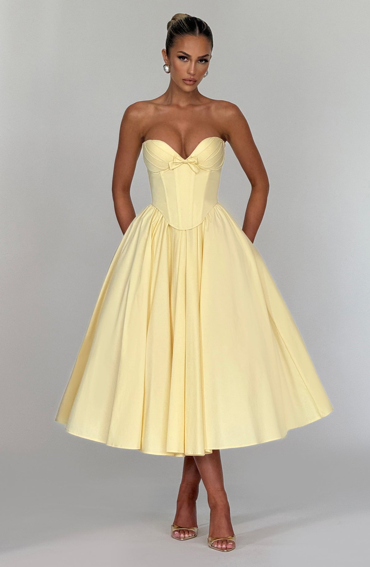 Prim Midikleid – Zitrone