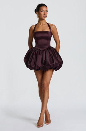 Prudence Mini Dress - Plum Ryvelle