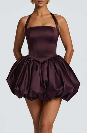 Prudence Mini Dress - Plum Ryvelle